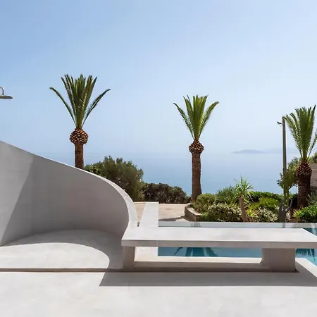 Villa Palm Tree Private Pool Agios Nikolaos (Crete)